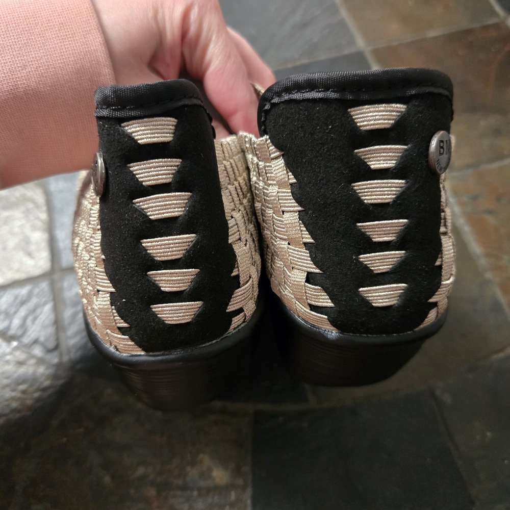 NEW Bernie Mev Woven Platform Sandals - Picture 4 of 5